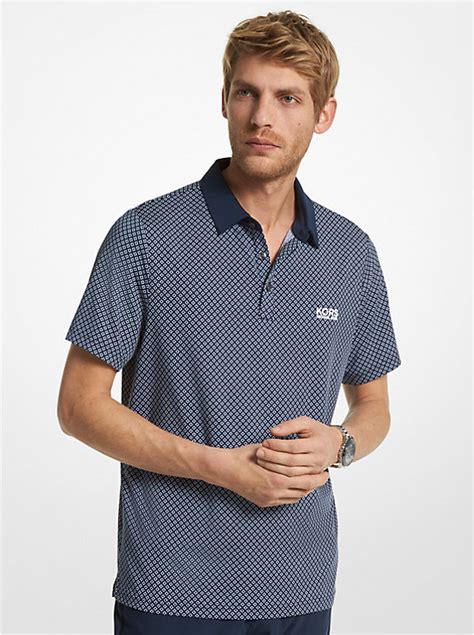 michael kors bowling golf shirt|Golf Logo Stretch Jersey Polo Shirt .